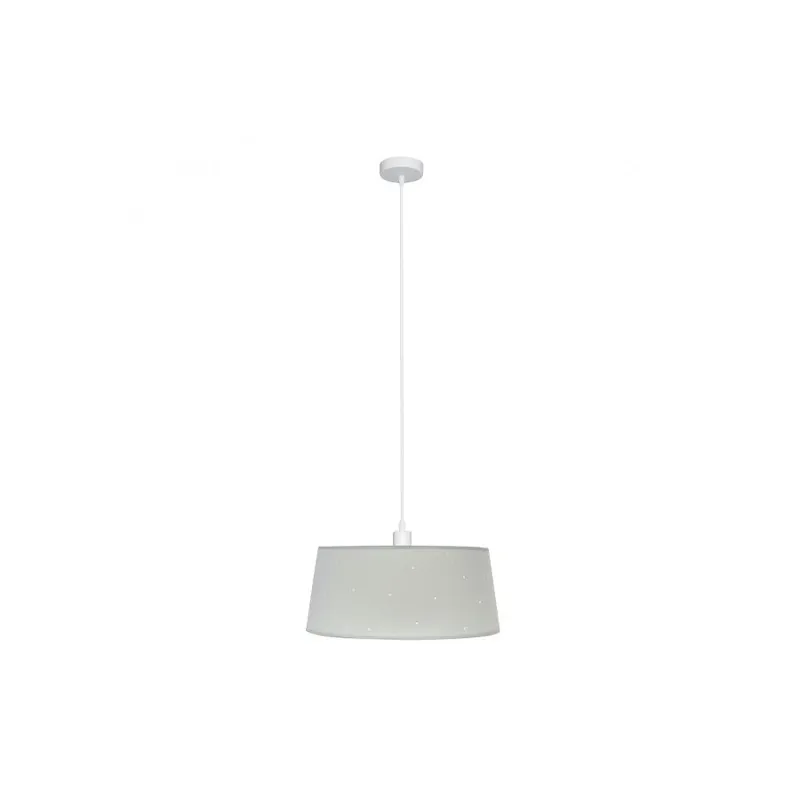 lampara de techo metal color gris serie consciencia 40cm - Decoración