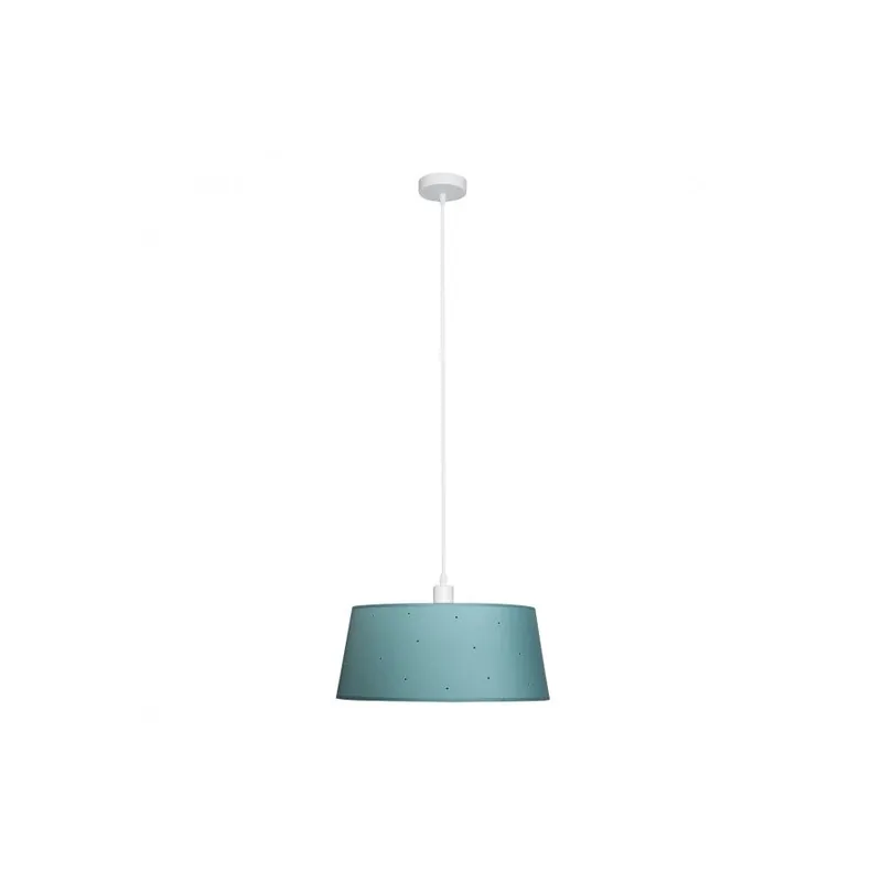 lampara de techo metal color azul serie consciencia 40cm - Decoración