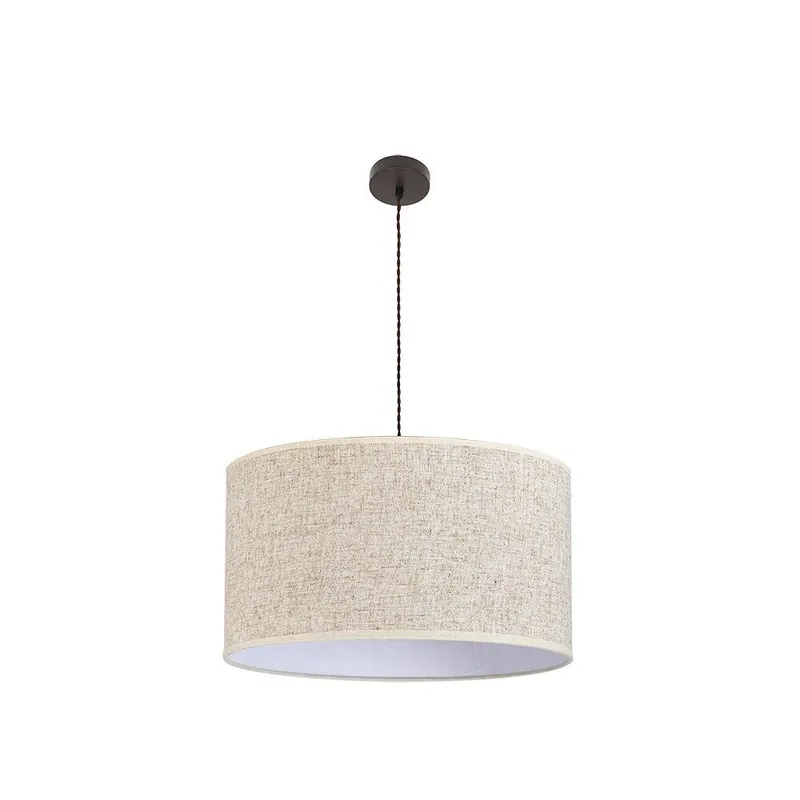 lampara de techo metal color beige serie happy 60cm - Decoración