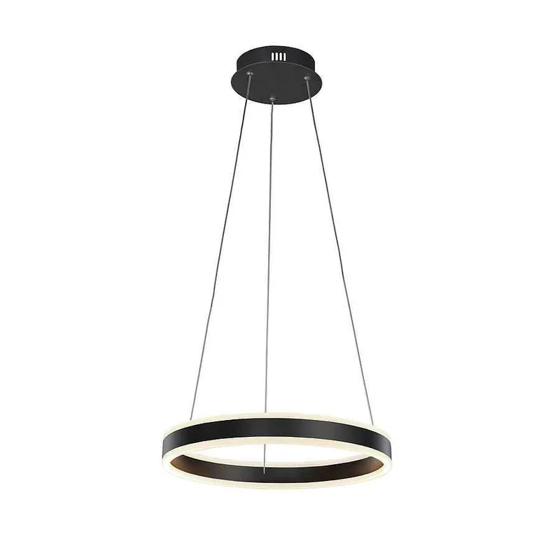 lampara de techo metal color negro serie helia 50cm - Decoración