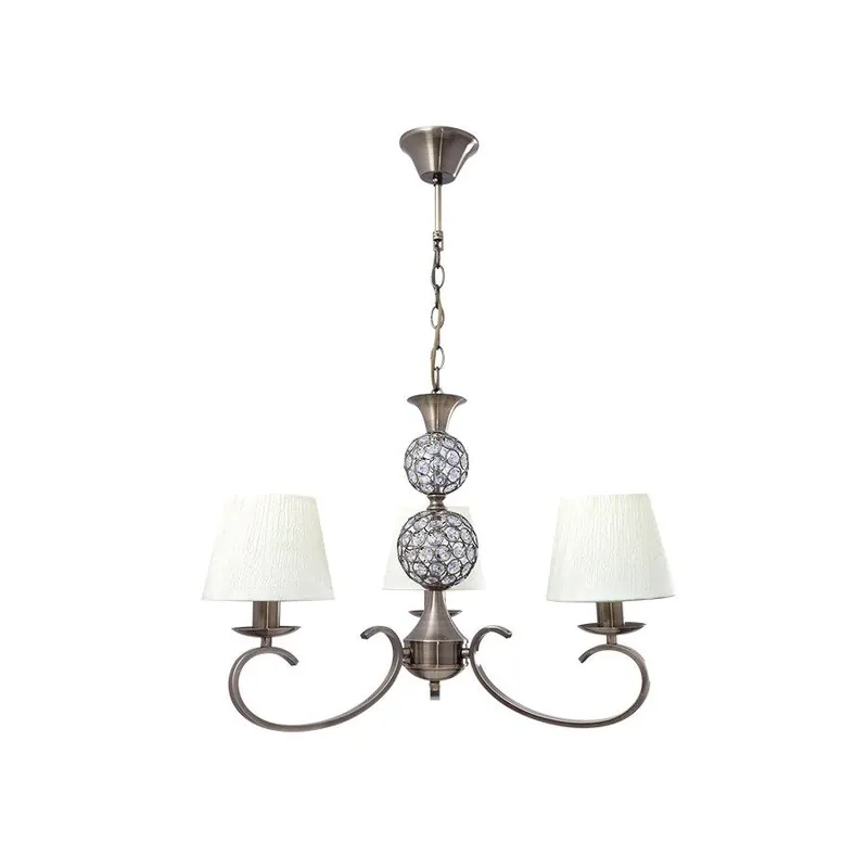 lampara de techo metal color dorado serie honduras 60cm - Decoración