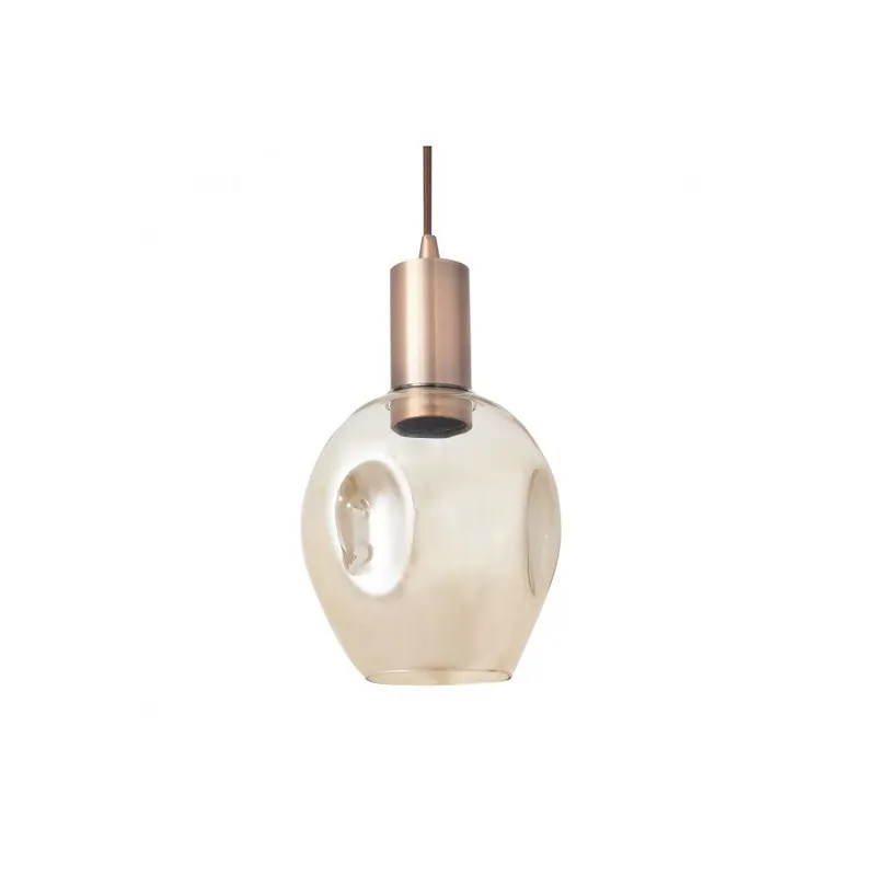 lampara de techo metal color dorado serie meteoro 15cm - Decoración