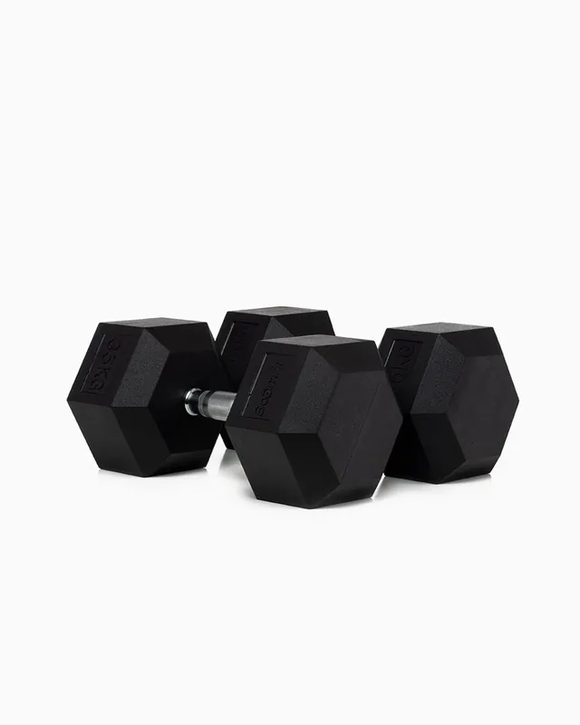 Mancuernas Hexagonales 35Kg (Pareja) - BOOMFIT