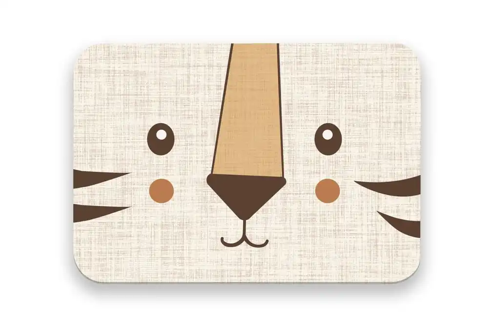 Mantel individual Infantil León - Beige - 30x46 cm