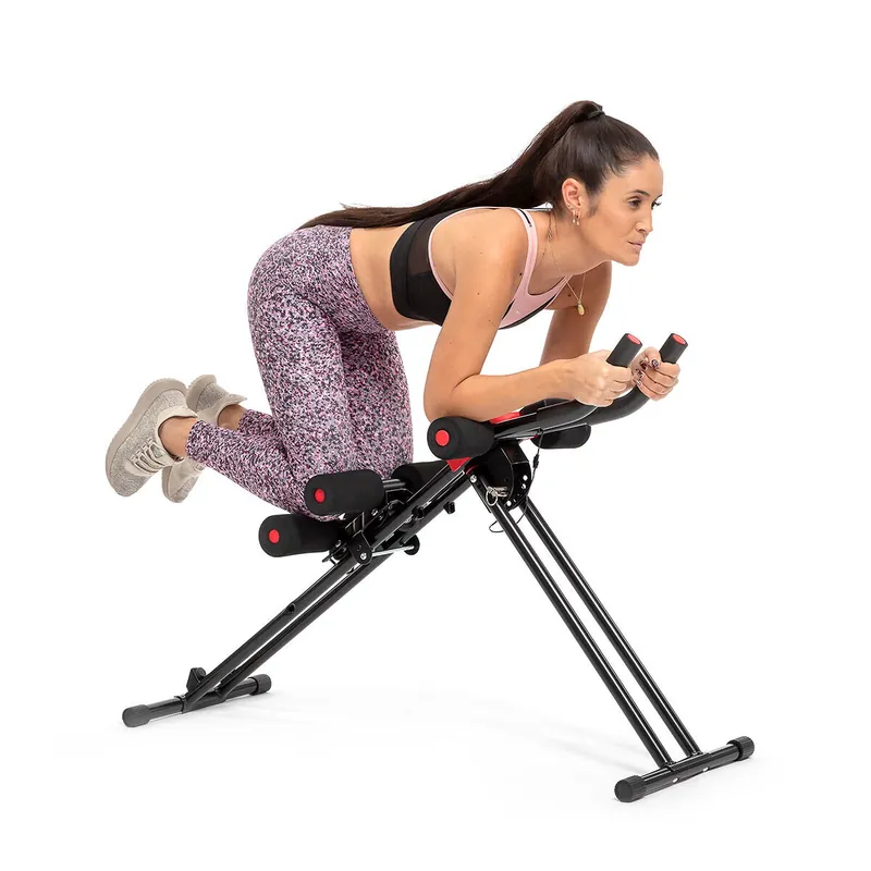 Máquina de Abdominales Plegable con Guía de Ejercicios Plawer InnovaGoods - Deporte