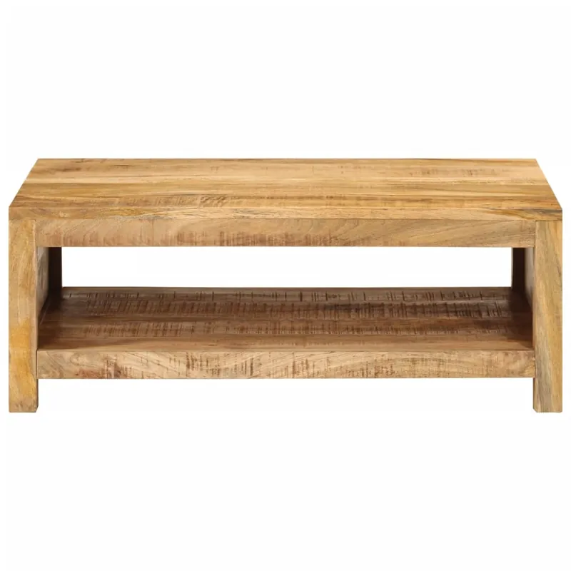 Mesa de Café - Mesa de Centro de madera maciza mango 80x55x30 cm