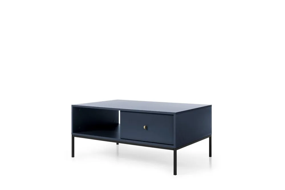 Mesa de centro MONO 104x68x46 Azul - Muebles