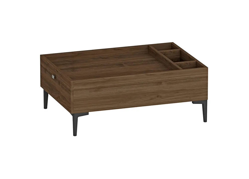 Mesa de centro ANDORA color nogal - Muebles