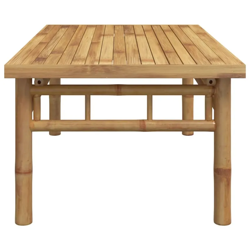 Mesa de centro Canarias para exterior bambú 35x90x50 cm - Muebles