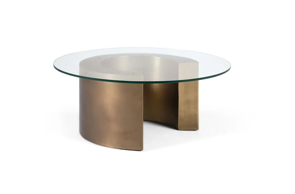 Esta mesa de centro combina elegancia y modernidad en una pieza única. - Muebles