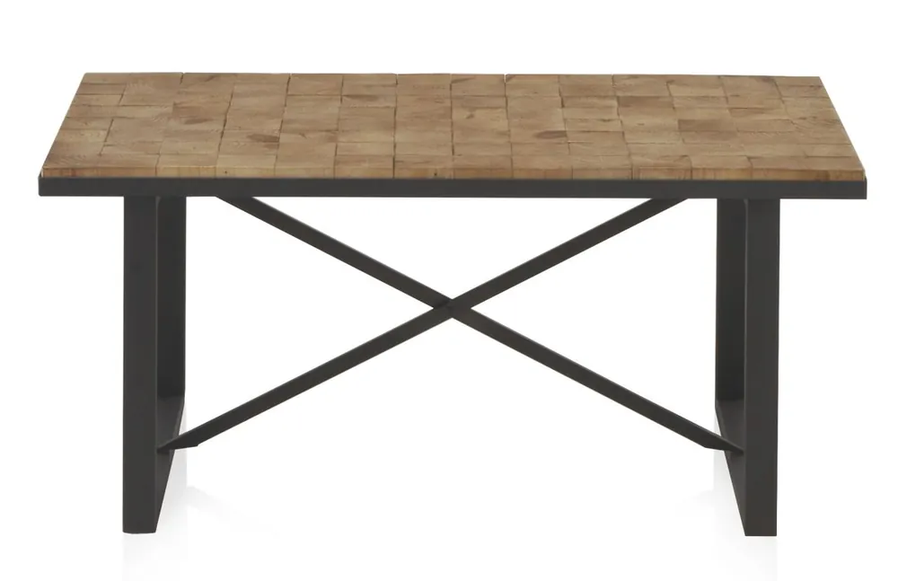 Mesa de centro de bloques de madera - Muebles