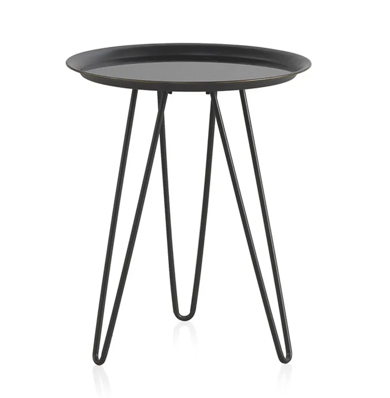 Mesa de centro de metal con tapa de metal - Muebles