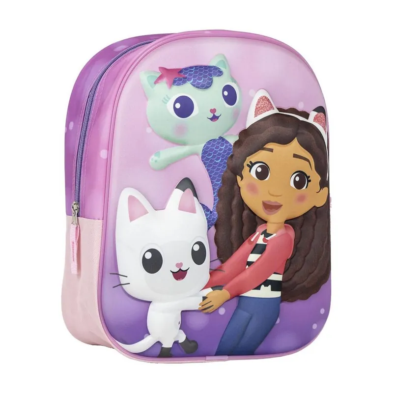 MOCHILA INFANTIL 3D GABBY'S DOLLHOUSE - Bebé