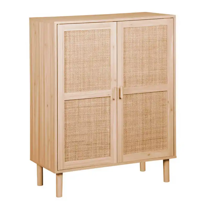 Consola baja Décor 2 puertas natural 110x80x40 cm Adec - Muebles