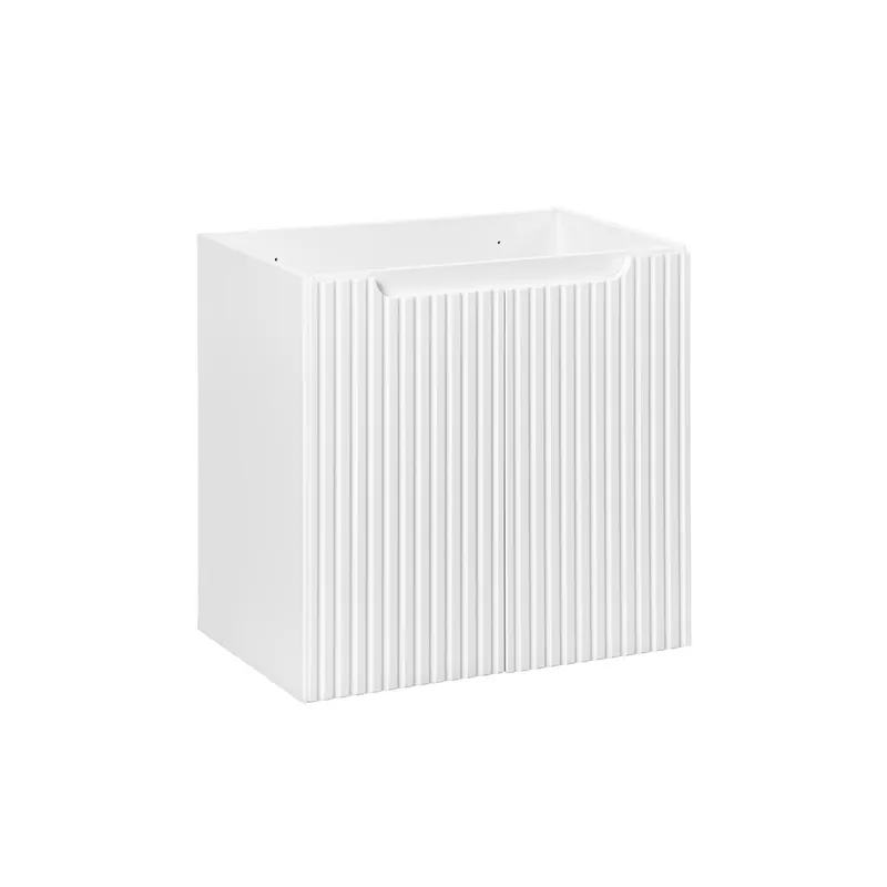Mueble bajo lavabo 60cm 2 puertas Riva Blanco - Baño