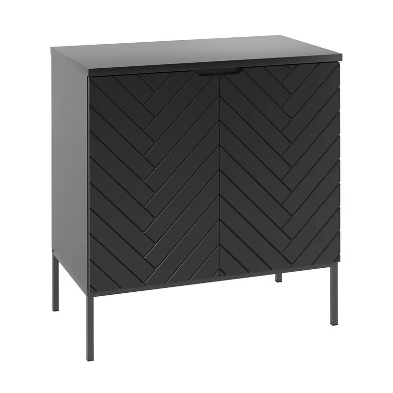 Mueble bajo lavabo 80cm encimera 2 puertas con patas Daria Cachemira - Baño