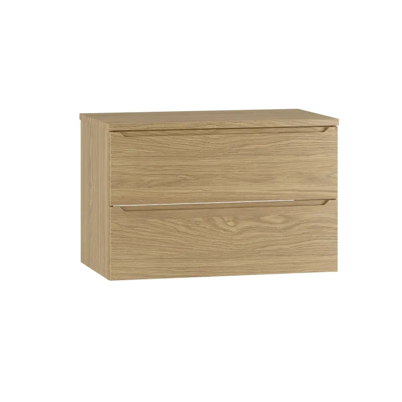 Mueble bajo lavabo 80cm encimera Viggo Madera - Baño