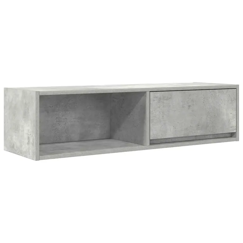 Mueble TV - Mesa de TV Sonoma gris 100x31x25,5 cm madera de ingeniería