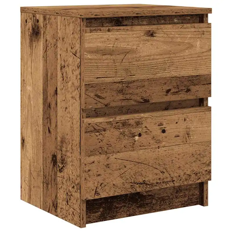 Mueble TV - Mesa de TV de madera antigua 40x35x54 cm Madera de ingeniería