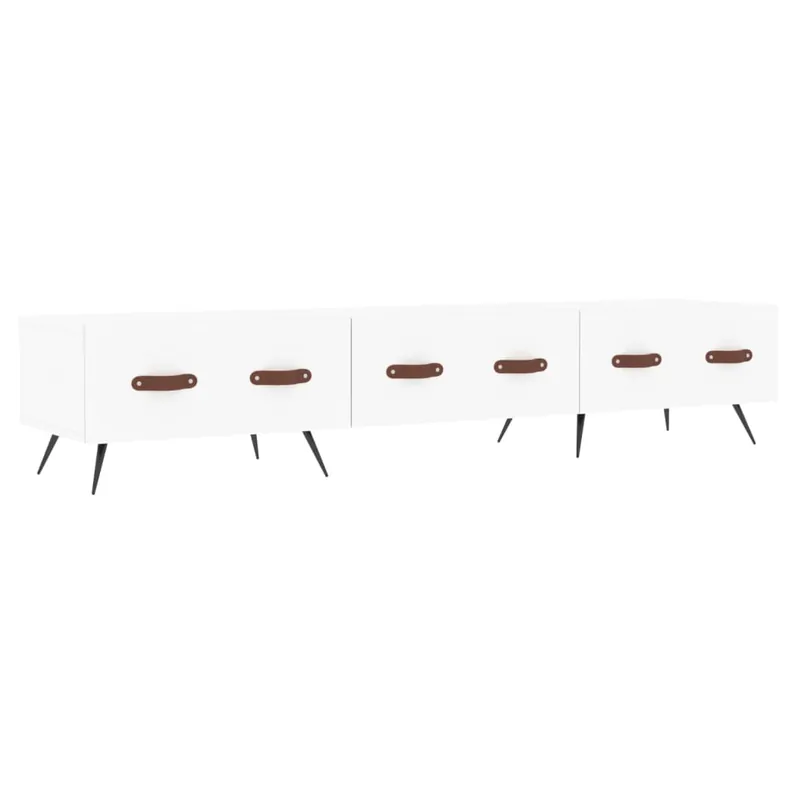 Mueble TV - Mesa de TV madera de ingeniería gris hormigón 150x36x30 cm