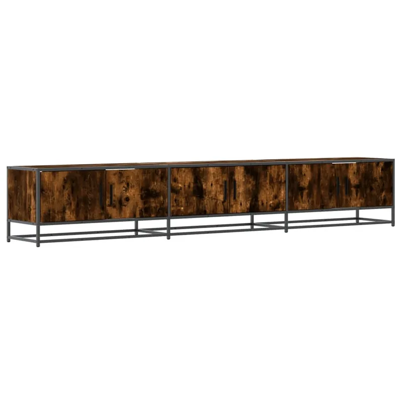 Mueble TV - Mesa de TV madera de ingeniería roble Sonoma 240x35x41 cm