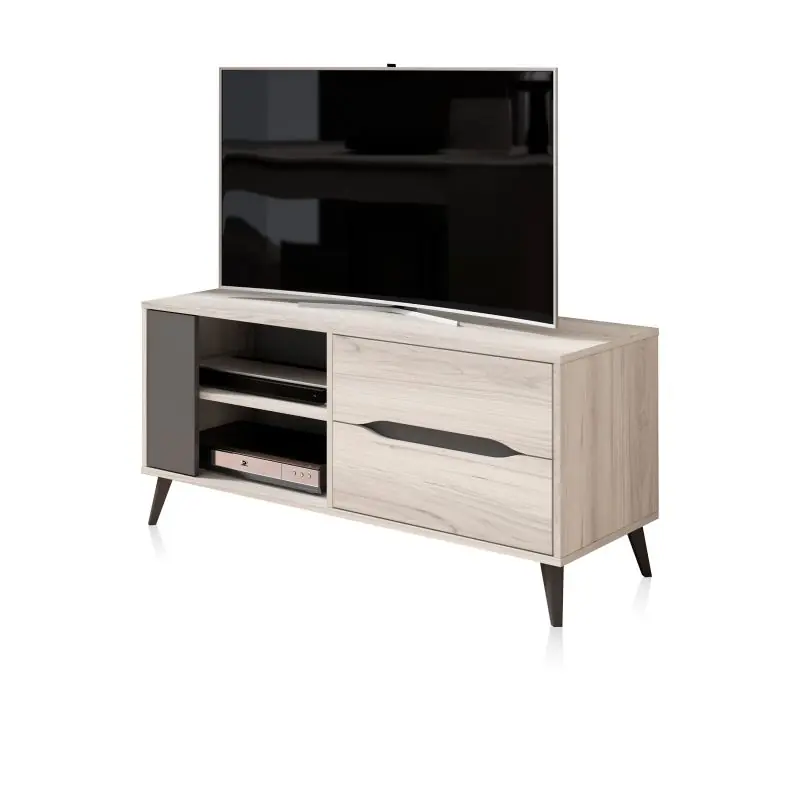 Mueble TV Lizz 110 Grayish - Antracita 114 x 52 x 40 cm