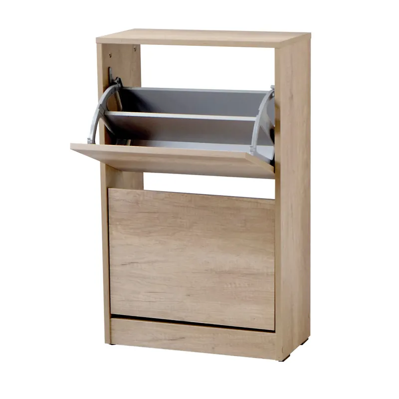 Mueble Zapatero Estrecho con Dos cajones abatibles - Muebles