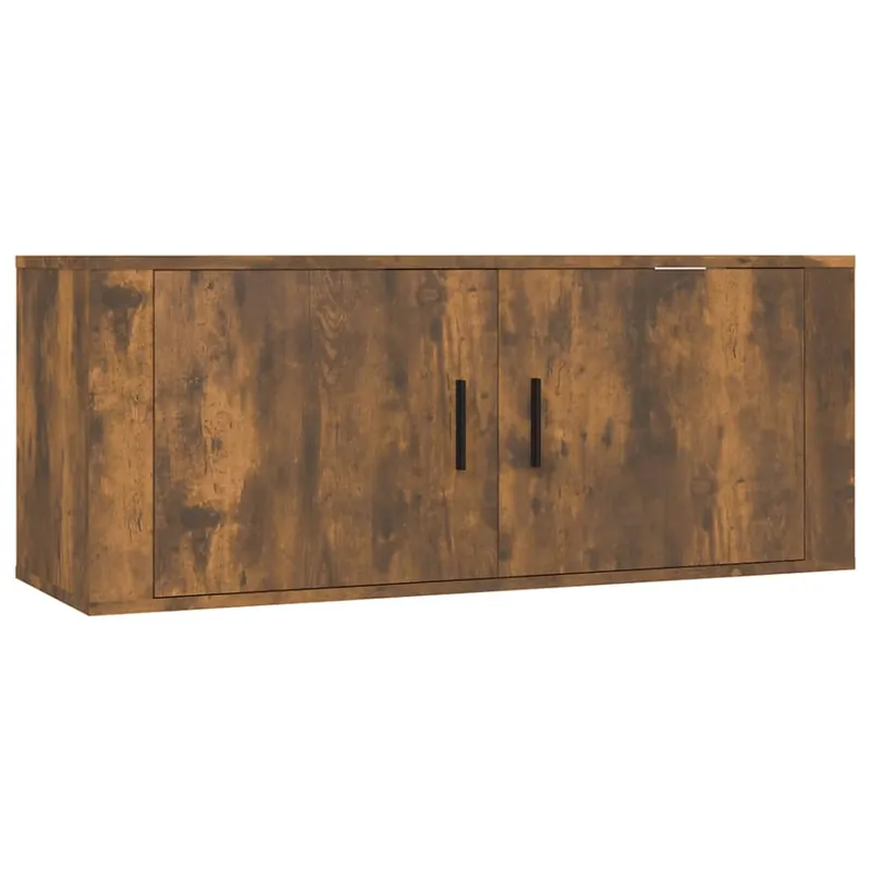 Mueble para TV de pared gris Sonoma 100x34,5x40 cm - Muebles