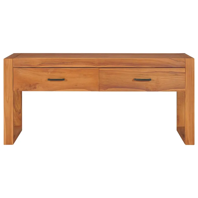 Mueble para TV de madera reciclada de teca 100x40x45 cm - Muebles
