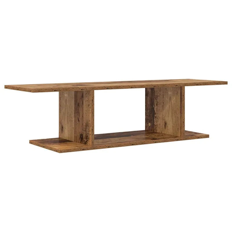 Mueble de pared para TV color roble Sonoma 103x30x26,5 cm - Muebles