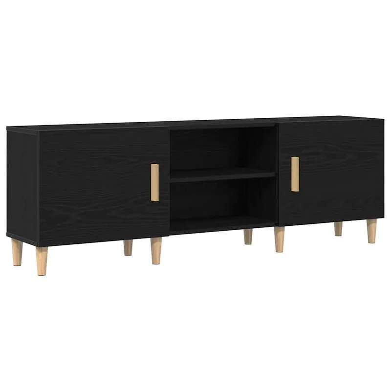 Mueble para TV madera contrachapada gris Sonoma 150x30x50 cm - Muebles