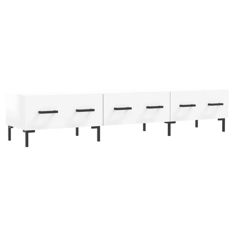 Mueble para TV madera de ingeniería gris hormigón 150x36x30 cm - Muebles
