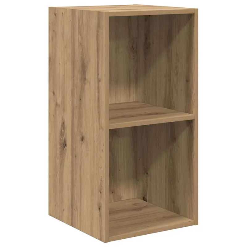 Mueble de pared de TV madera contrachapada hormigón 37x37x72 cm - Muebles