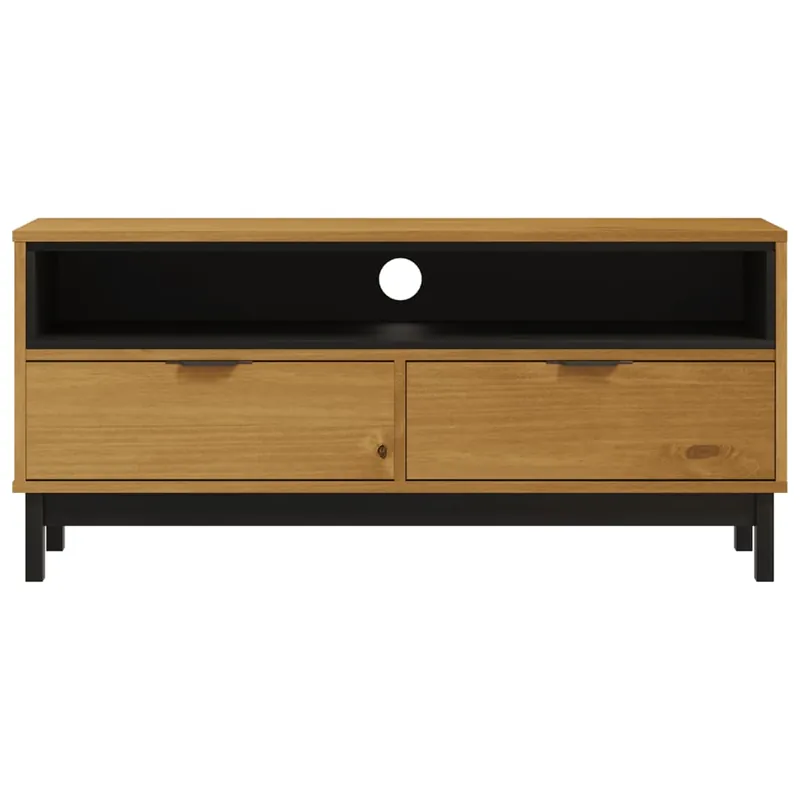 Mueble para TV FLAM madera maciza de pino 110x40x50 cm - Muebles