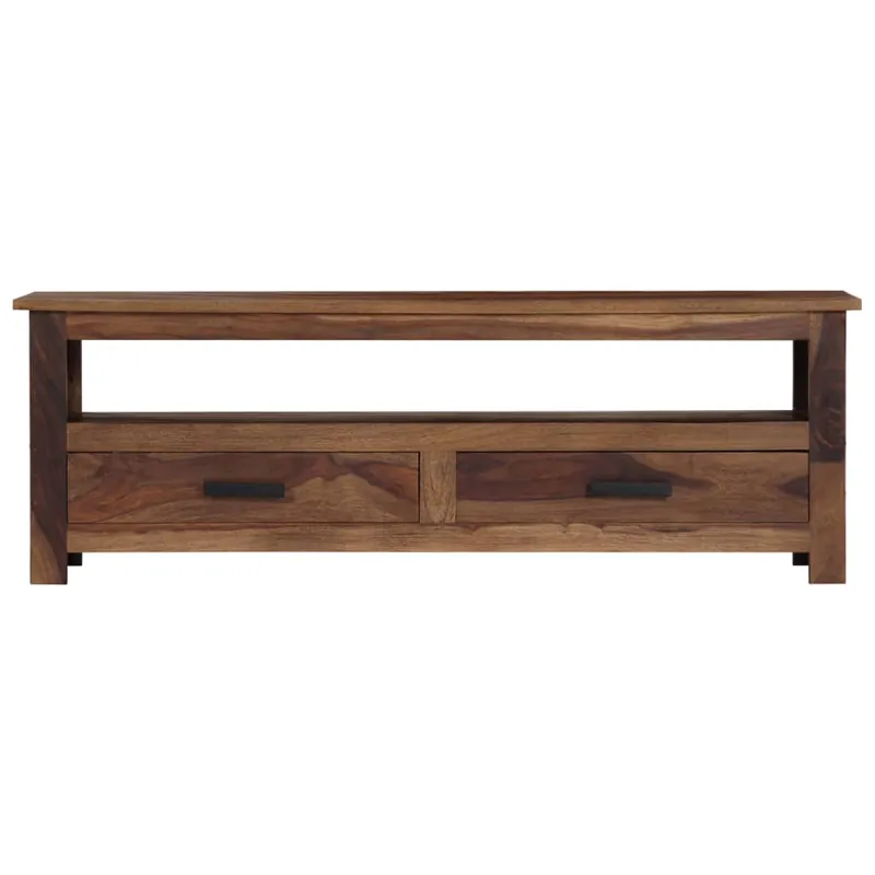 Mueble de TV madera maciza de Sheesham 118x30x40 cm - Muebles