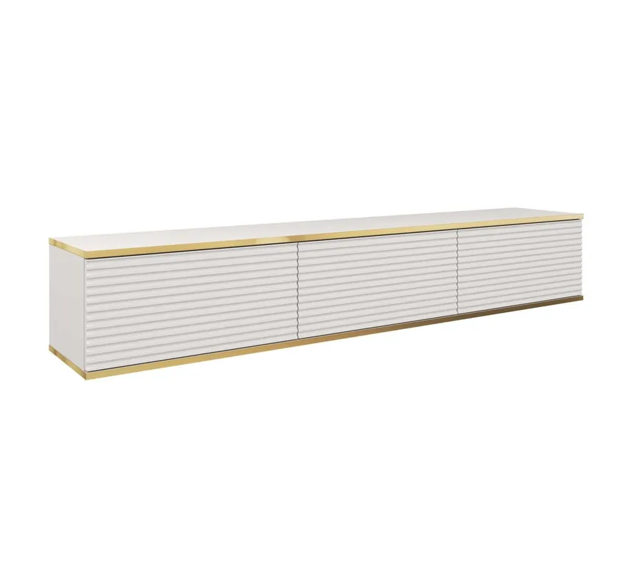 Muebles Tv ORO MDF RTV135 2D 135x32x30 Beige