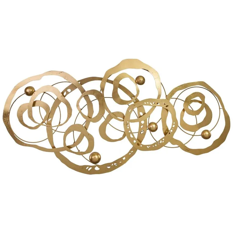 Mural decorativo de pared de metal 134,6x67,9x6,4 - Decoración