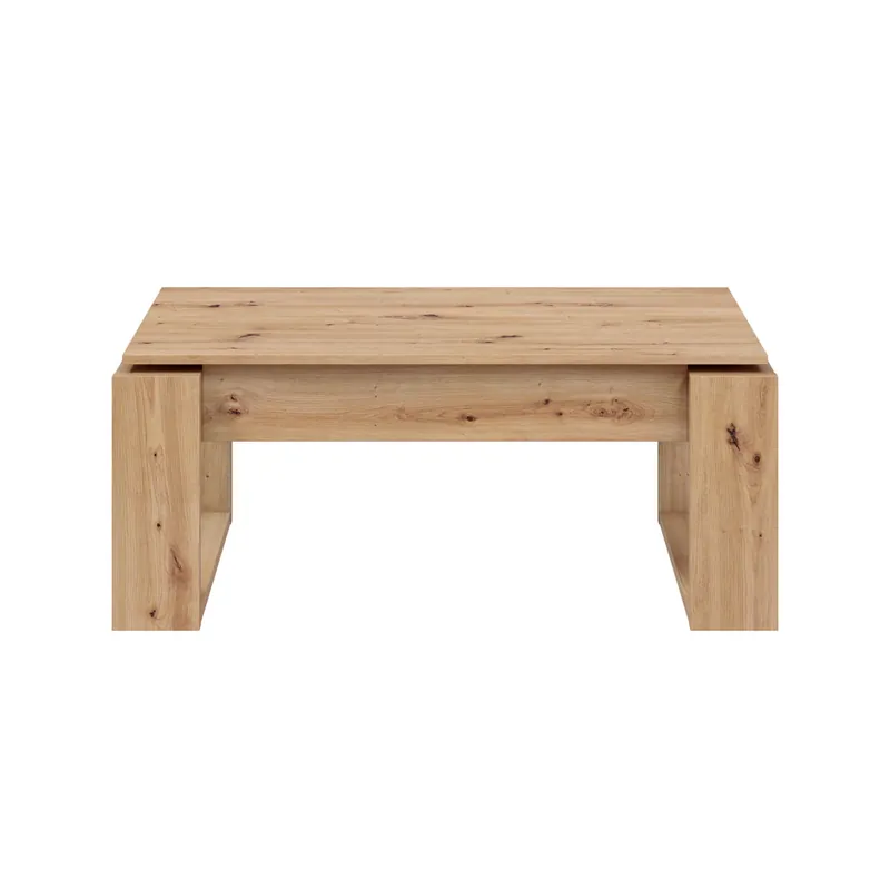 Mesa de centro elevable NOVA color blanco - Muebles