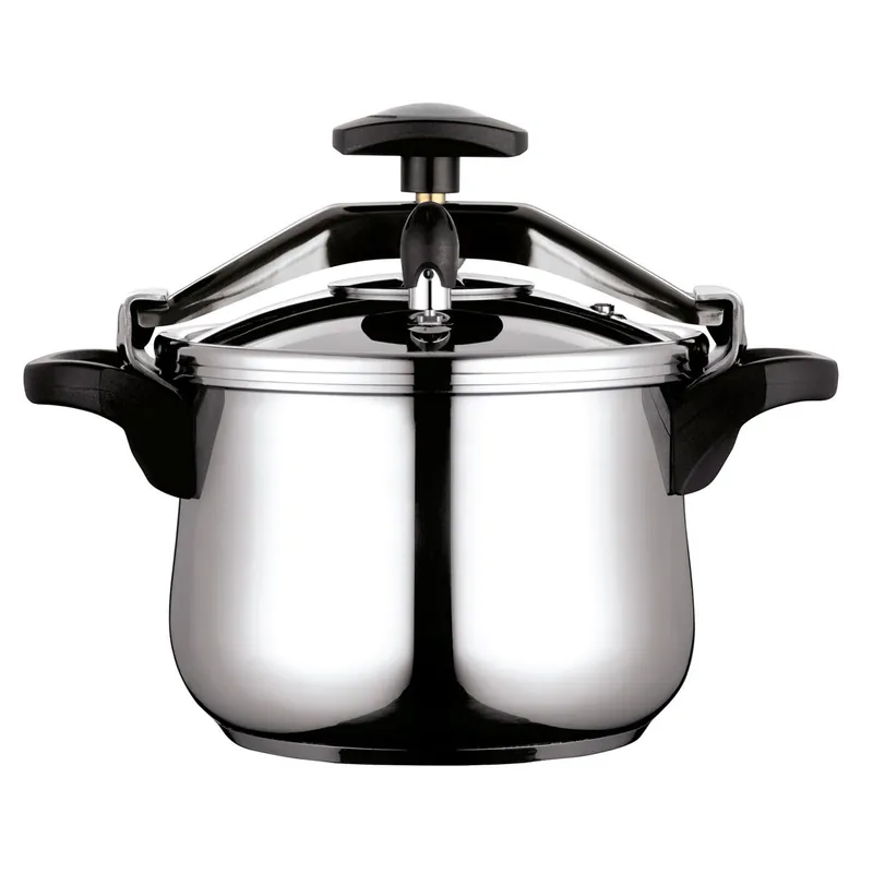 FAGOR Clásica Bombe 10 Olla Presión 10 Litros, Inducción, Express, Acero Inox. 18/10 Todas Cocinas, Fondo Termodifusor, , Plata