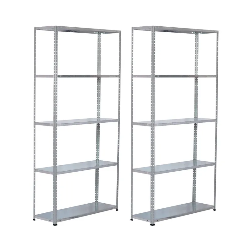 Pack 2 Estanterías Modulares Metálicas SteelSmart 7house - Muebles