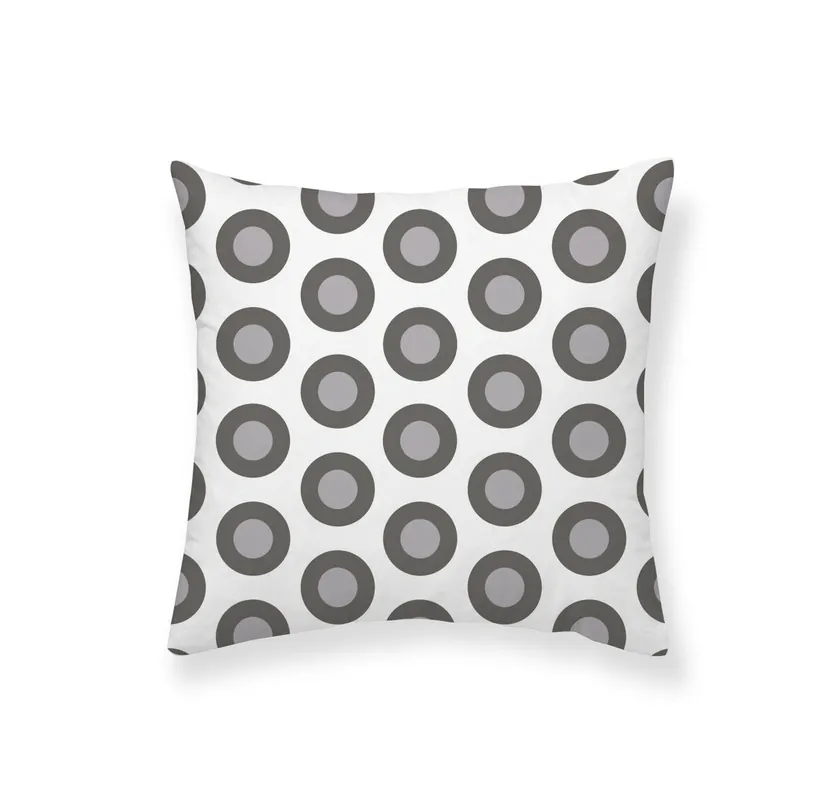 Pack 2 fundas de cojín deco SPHERER GRIS - Textil