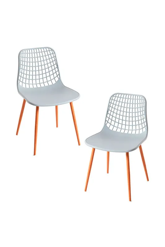 Pack 2 Sillas Riva - Gris