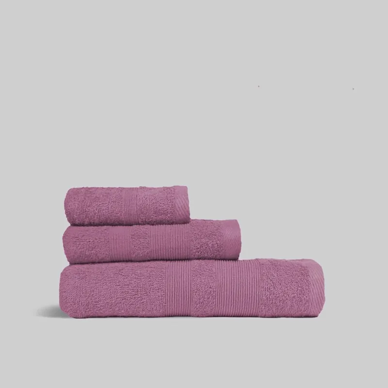 Pack 3 Toallas Vino (30x50cm, 50x100cm y 70x140cm) Donegal Collections - Textil