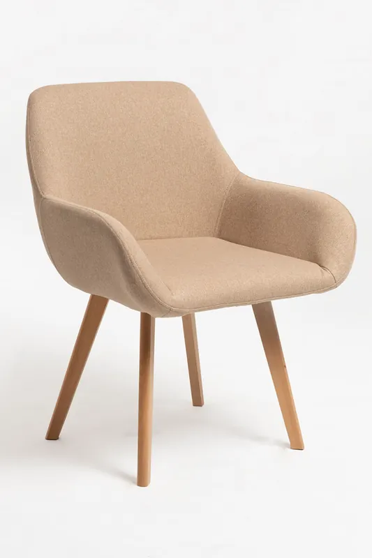 Pack 4 Sillas Venly Tela - Beige