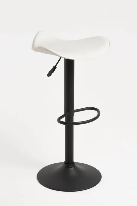 Pack 4 Taburetes Rox Black - Blanco