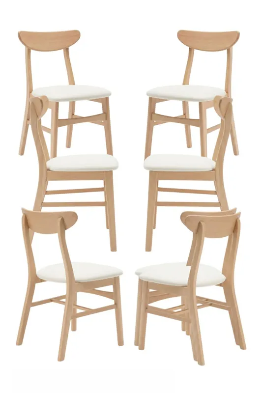 Pack 6 Silla Zenit - Beige