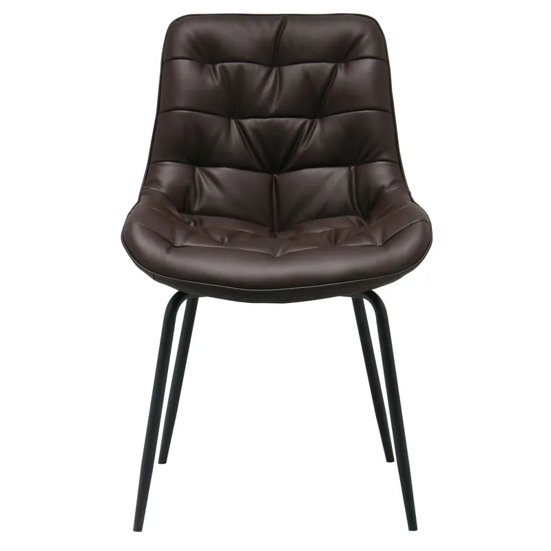 Pack de 2 sillas CLEO color marrón - Muebles