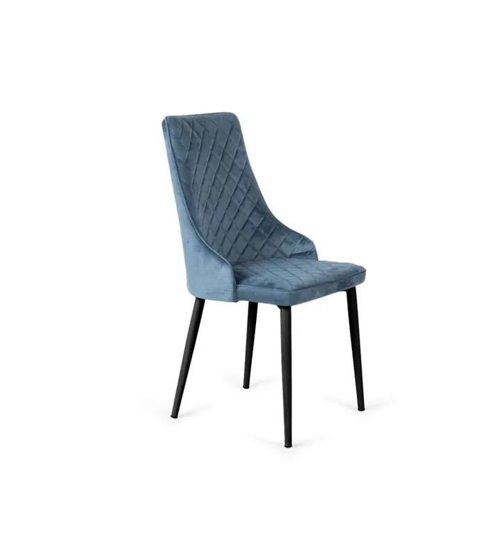 Pack de 4 sillas Imperial velvet dorado 94x48x57 cm - Muebles