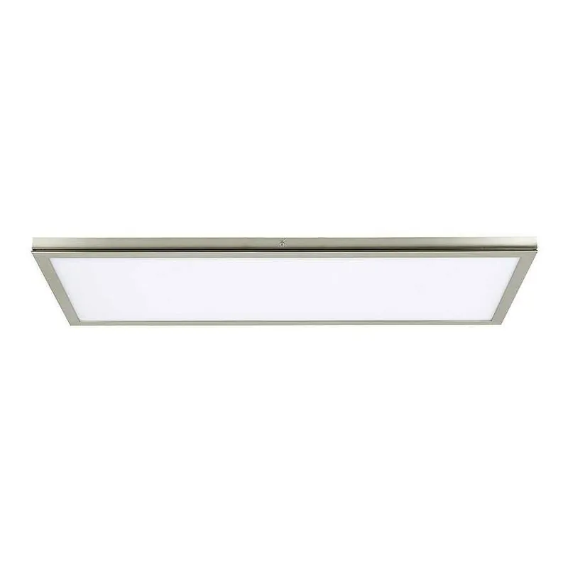 panel led rectangular metal color niquel serie tivoli 30cm - Decoración