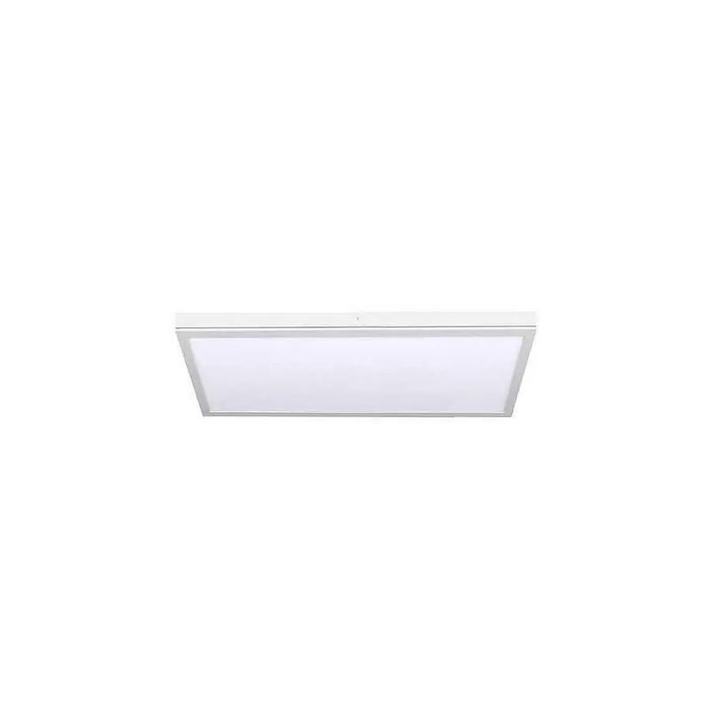 panel led rectangular metal color blanco serie tivoli 30cm - Decoración